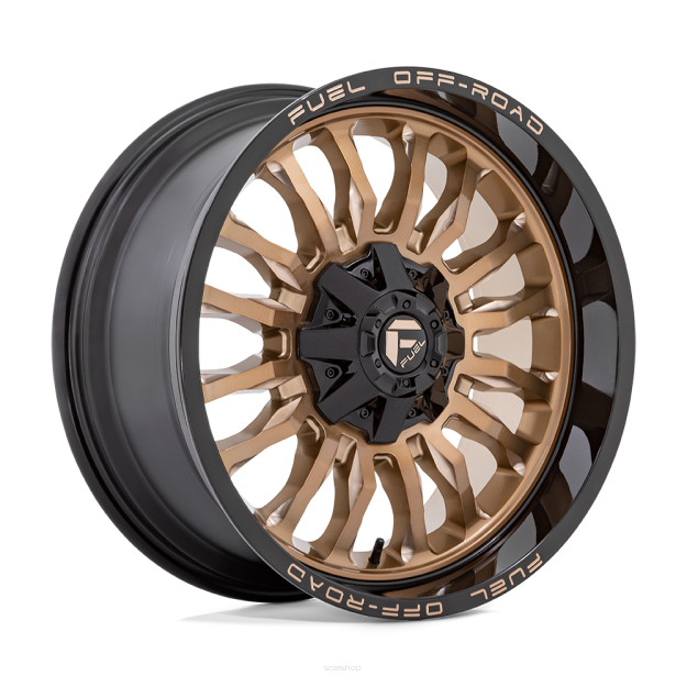 Felga aluminiowa D797 ARC Platinum Bronze W/ Black Lip FUEL