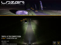 Soczewka rozszczepiająca horyzontalna 15° - LAZER Triple-R - 2