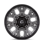 Felga aluminiowa D825 TRACTION Matte Gunmetal W/ Black Ring FUEL - 3