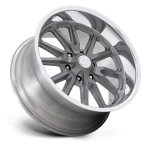 Felga aluminiowa UC145 RAMBLER 6 Matte Gunmetal Diamond Cut Lip US MAGS - 2