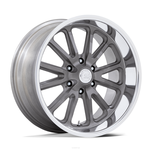 Felga aluminiowa UC145 RAMBLER 6 Matte Gunmetal Diamond Cut Lip US MAGS