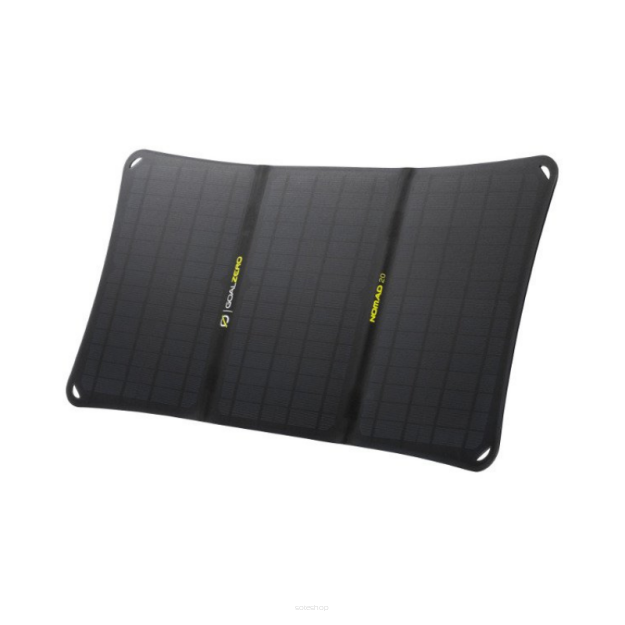 Goal Zero Nomad 20 - mobilny, elastyczny, składany i wodoodporny panel solarny.