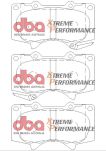 Klocki Hamulcowe Brake Pads Xtreme Performance ECE R90 certified (Hawk HB490x.665) - 2
