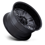 Felga aluminiowa DARKSTAR Matte Gunmetal W/ Black Lip FUEL - 2