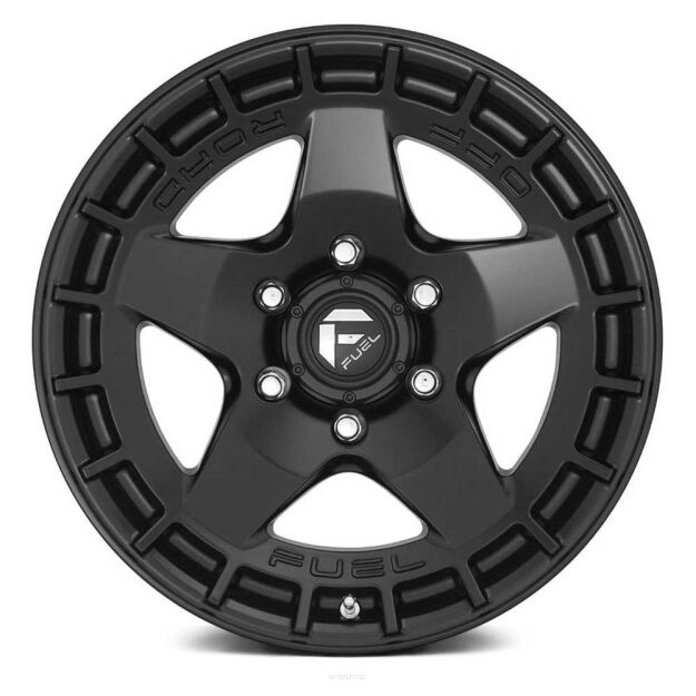Felga aluminiowa D733 Warp Satin Black Fuel