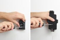 Uchwyt do Apple iPhone 7 w futerale o wymiarach: 75 mm (szer.), 2-11 mm (grubość), 137-144 mm (wysokość) z możliwością wpięcia kabla lightning USB - 4