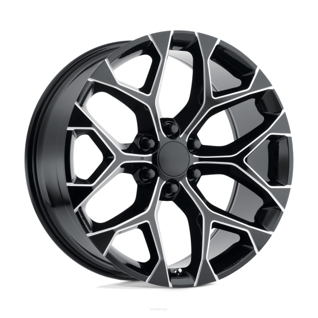 Felga aluminiowa PR176 Gloss Black Milled PERFORMANCE REPLICAS