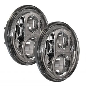 Reflektory przednie LED JW Speaker 8700 Evolution J Chrom - Jeep Wrangler TJ