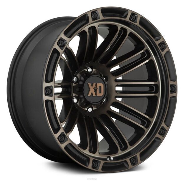 Felga aluminiowa XD846 Double Deuce Satin Black/Dark Tint XD Series