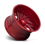 Felga aluminiowa D742 RUNNER Candy Red Milled FUEL - 2