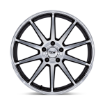 Felga aluminiowa TW004 CANARD Gloss Black W/ Machined Face TSW - 2