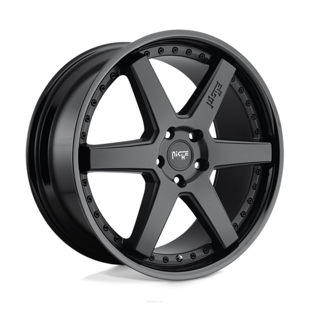 Felga aluminiowa M192 Altair Gloss Black Matte Black Niche Road Wheels