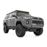 Progi, stopnie boczne czarne Rough Country Nerf Steps - 2