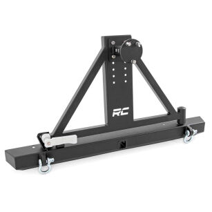 Zderzak tylny Classic Full z relokacją mocowania koła zapasowego Rough Country - Jeep Wrangler TJ LJ 97-06