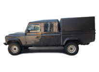 Zabudowa Bushtech Land Rover Defender 130 Double cab Gładkie Aluminium - 3