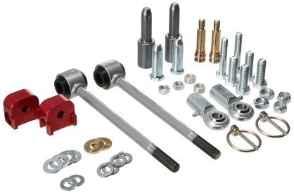 Rozpinane Łączniki stabilizatora przednie Lift 2,5-5,5'' Rubicon Express - Jeep Wrangler TJ 97-06