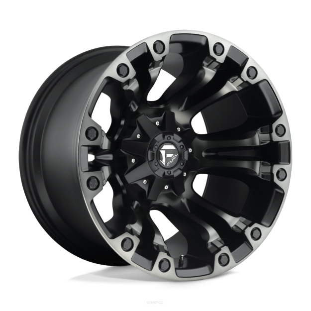 Felga aluminiowa D851 VAPOR Matte Black Gray Tint FUEL