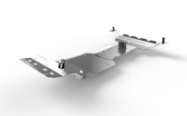 Komplet osłon układu napędowego OFFROAD Toyota Land Cruiser J 120 J 125 D4D 2003-2009 aluminiowy - 5