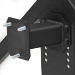 Zderzak stalowy z mocowaniem koła zapasowego tył Smittybilt XRC - 8