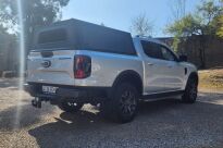 Zabudowa Hardtop Bushtech Ford Ranger (2023 - )-Double Cab Gładkie Aluminium czarne - 5