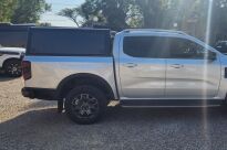 Zabudowa Hardtop Bushtech Ford Ranger (2023 - )-Double Cab Gładkie Aluminium czarne - 6