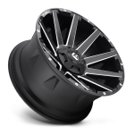 Felga aluminiowa D616 Contra Matte Black Milled Fuel - 3