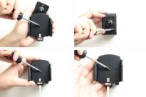 Uchwyt do Apple iPhone 5, iPhone 5S & iPhone 5C & iPhone SE w futerale z możliwością wpięcia kabla lightning z 30-pinowym adapterem - 5