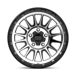 Felga aluminiowa KM542 IMPACT Satin Black Machined KMC - 3
