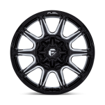 Felga aluminiowa FC880 SUPER C Gloss Black Milled FUEL - 3