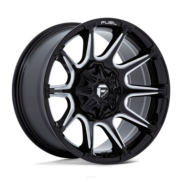 Felga aluminiowa FC880 SUPER C Gloss Black Milled FUEL