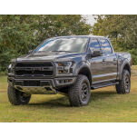 Progi, stopnie boczne Rough Country HD2 SuperCrew Cab - 9