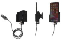 Uchwyt do Apple iPhone 11 Pro z wbudowanym kablem USB oraz ładowarką samochodową - 2