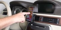 Uchwyt do Apple iPhone 11 Pro z wbudowanym kablem USB oraz ładowarką samochodową - 5