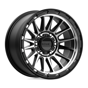 Felga aluminiowa KM542 IMPACT Satin Black Machined KMC