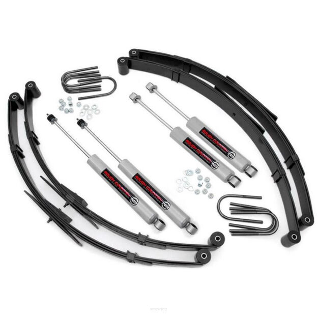 Zestaw zawieszenia Lift 2,5'' Rough Country - Jeep Wrangler YJ 87-95