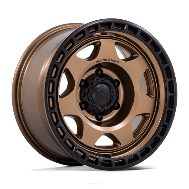 Felga aluminiowa BR018 VOYAGER Matte Bronze W/ M-black Lip BLACK RHINO