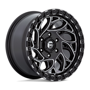 Felga aluminiowa D840 RUNNER OR Gloss Black Milled FUEL