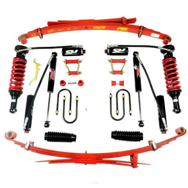 Zestaw zawieszenia Red Springs Lift 2