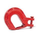 Hak kuty Clevis czerwony Rough Country D-ring 3/4