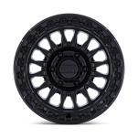 Felga aluminiowa KM552 IMS Matte Black W/ Gloss Black Lip KMC - 2