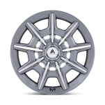 Felga aluminiowa AB041 ESQUIRE Gloss Anthracite Bright Mach ASANTI - 2