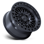 Felga aluminiowa KM554 AZTEC Matte Black W/ Gloss Black Lip KMC - 2