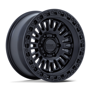 Felga aluminiowa KM554 AZTEC Matte Black W/ Gloss Black Lip KMC