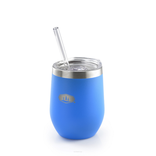 Kubek turystyczny ze stali nierdzewnej Glacier Stainless Tumbler 355ml niebieski GSI