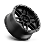 Felga aluminiowa KM544 MESA Satin Black W/ Gloss Black Lip KMC - 2