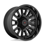 Felga aluminiowa XD864 ROVER Satin Black W/ Gloss Black Lip XD SERIES - 4