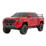 Progi, stopnie boczne czarne Rough Country Nerf Steps Double Cab - 2