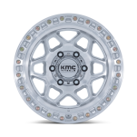 Felga aluminiowa KM553 TORX Gloss Silver W/ Machined Face KMC - 3