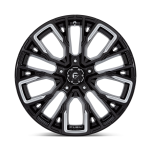 Felga aluminiowa D849 REBAR Gloss Black Milled FUEL - 3