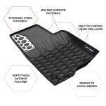 Dywaniki na podłogę przód i tył Air Design - 4